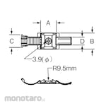 Panduit Wire Clip on Abhesive Base