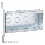 RACO Box 2-1/2 D FmBracket 1/2-3/4 4 Gang