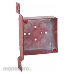 RACO Box 4 SQ 2-1/8 Dp Fm-Bkt 1/2-3/4 Tko