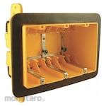 RACO Box Nm 3 Gang Vapor Bar Flash