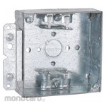 RACO Box Sq 1-1/2 D Mc-Clp H-Bracket 1/2-3/4 4
