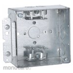 RACO Box Sq 2-1/8 D Mc-Clp H-Bracket 1/2-3/4 4