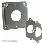 RACO Universal Cvr Round Insrts 4 Sq Exp
