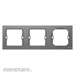 SIMON ELECTRIC 3 Gang Frame Square x2+Round