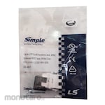 LS Cable LS Modular Jack Cat.6 White Eri Type