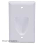 MONOPRICE Voice & Data Outlet, Box, Faceplate