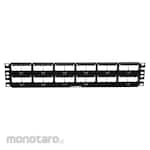Panduit Patch Panel, 48 Port, Modular Snap In