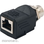 Panduit RJ45 to/from M12 (D Code Type) Conversion Adapter (Adaptor Jaringan M12 ke RJ45)