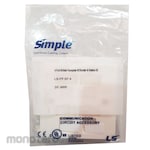 LS Cable LS Face Plate 4 Port (Pelat Dinding)