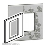 Legrand Plate Arteor British Standard Square 3 Modules 1-Gang (Penutup Dinding)