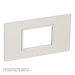 Legrand Plate Arteor British std Square 3 Modules