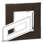 Legrand Plate Arteor British std Square 8 modules