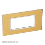 Legrand Plate Arteor Italian/French/German Standard Square 4 Modules (Penutup Dinding)