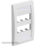 Panduit 6 Port Faceplate (Penutup Dinding)