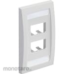 Panduit Faceplate for 4 Ports (Pelat Penutup Dinding)