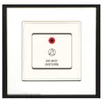 Broco Saklar "Do Not Disturb" Indikator Plano Slim Series (Saklar Lampu)