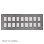 Broco Saklar Grid 18-Module Tipe Screw Allegra Series (Saklar Lampu)