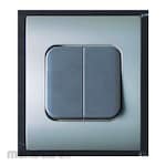 Broco Saklar Hotel Double Integra Series (Saklar Seri/Saklar Lampu)