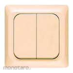 Broco Saklar Hotel Double Lugano Series (Saklar Seri/Saklar Lampu)