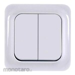 Broco Saklar Hotel Double Valecia Series (Saklar Seri / Saklar Lampu)