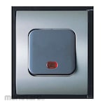 Broco Saklar Hotel Tunggal dengan Lampu Indikator Integra Series (Saklar Engkel/Saklar Lampu)