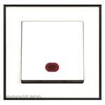 Broco Saklar Intermediate dengan Lampu Indikator Plano Slim Series (Saklar Lampu)