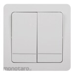 Hager 16AX 2G 1W Switch with Fluorescence