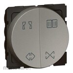 Legrand Double Switch Arteor 2 Round Modules