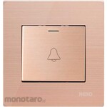 NERO Electric Saklar Bell Titanium V10-G (Bell Switch)