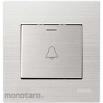 NERO Electric Saklar Bell Titanium V10-S (Bell Switch)