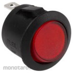 RS PRO Illuminated SPST On-Off Rocker Switch Panel Mount