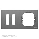 SIMON ELECTRIC 2 Gang Frame Twin Waist-Shaped+Round