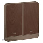 Schneider Electric Saklar 2-Gang 1-Way with LED AvatarOn Series (Saklar Lampu)