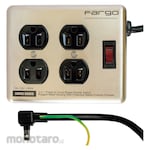 Fargo Steel tap AC 4 mouth silver