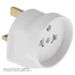 RS PRO Steker Stop Kontak UK to Europe Adapter (Travel Adapter)