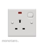 Boss Stop Kontak + Saklar + Lampu Indikator B30 PRIME Standard BS Series (Power Socket/Power Outlet)