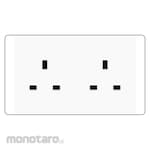 Boss Stop Kontak 2-Gang B20 MINIMA BS Series (Power Socket/Power Outlet)