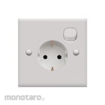 Boss Stop Kontak Arde + Saklar + Safety Shutter B30 PRIME Standard Series (Power Socket Grounded)