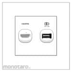 Boss Stop Kontak HDMI + Port USB B1000 PURO Series (HDMI Socket)