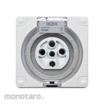 Boss Stop Kontak IP56 5 Pins Round (Power Socket/Power Outlet)