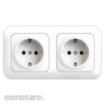 Boss Stop Kontak Schuko 2-Gang (Power Socket/Power Outlet)
