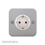 Boss Stop Kontak Schuko Metal Clad (Power Socket/Power Outlet)