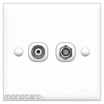 Boss Stop Kontak TV Coaxial + TV Tipe F B30 PRIME Series (TV Socket)