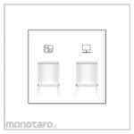 Boss Stop Kontak Telepone + Jaringan CAT6 B1000 PURO Series (Data Socket)