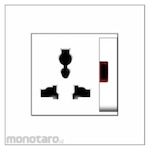 Boss Stop Kontak Universal + Saklar + Lampu Indikator B1000 PURO Series (Power Socket/Power Outlet)