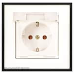 Broco Stop Kontak + Tutup Plano Slim Series (Power Socket/Power Outlet)