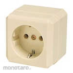 Broco Stop Kontak Arde Outbow Persegi Standard Line (Power Socket Grounded)