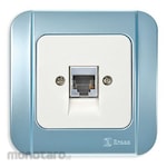 Broco Stop Kontak Jaringan 1-Port Cat.5 (RJ45) Galleo Series (Network Socket)