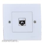 Broco Stop Kontak Jaringan 1-Port Cat.5 (RJ45) Neu Ray Series (Network Socket)