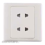 Chint Stop Kontak Universal 2-Gang 2-Pins Socket (Power Socket/Power Outlet)